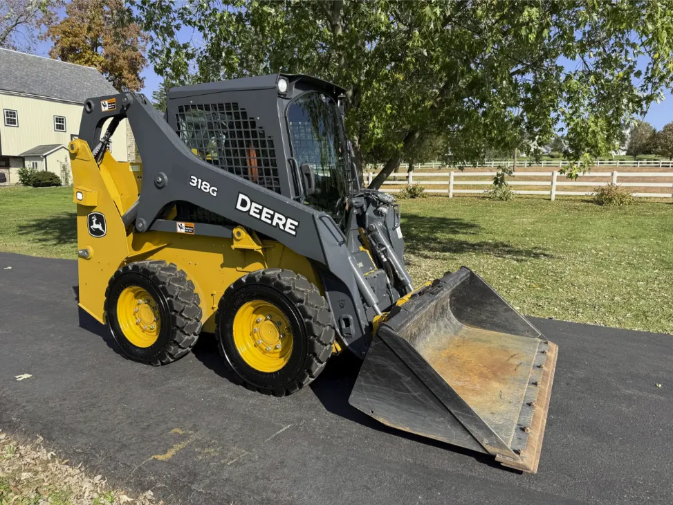 2019 John Deere 318G Skid Steer Loader