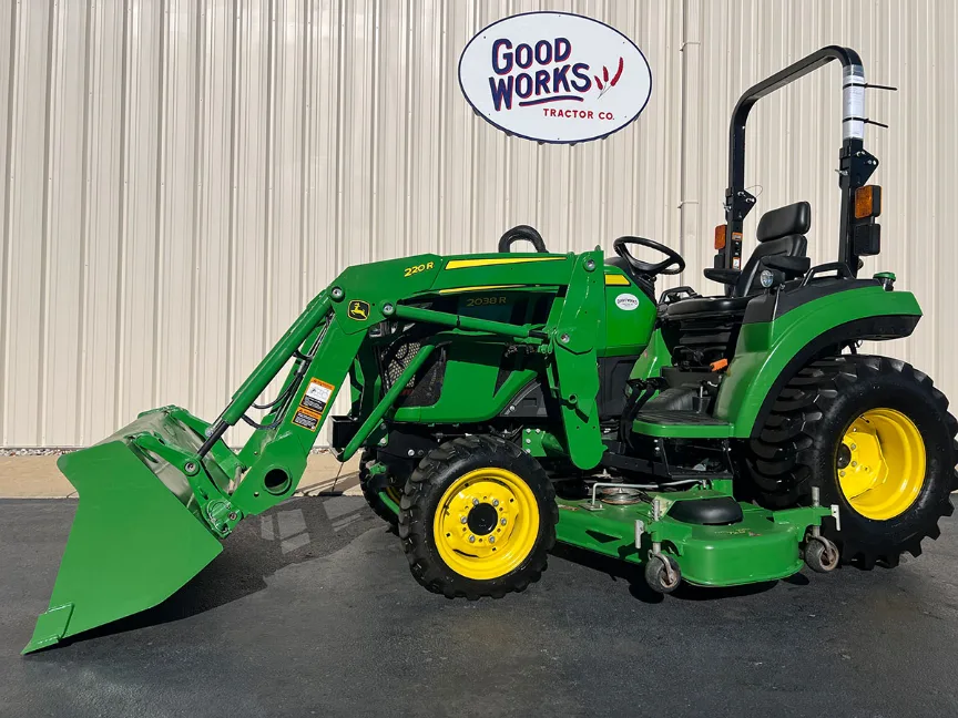 2017 John Deere 2038R Tractor